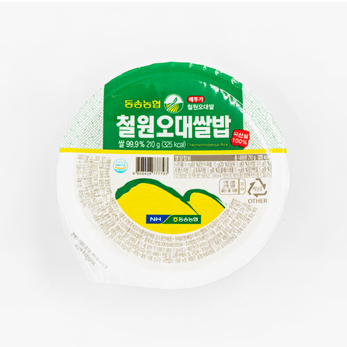 [동송농협] 철원오대쌀밥 210g*12개입
