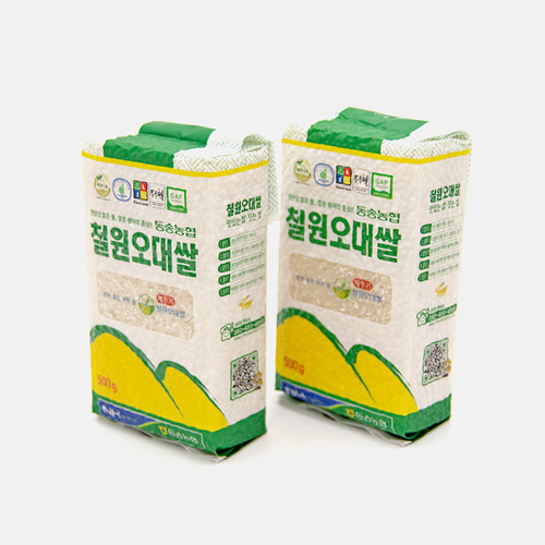 철원오대쌀(진공포장세트) 500g * 2개