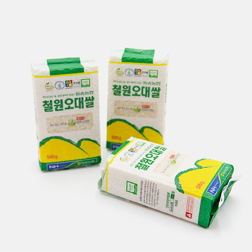 철원오대쌀(진공포장세트) 500g * 2개